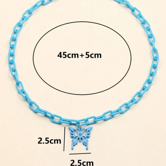 Butterfly Necklace - Picture 2 of 3